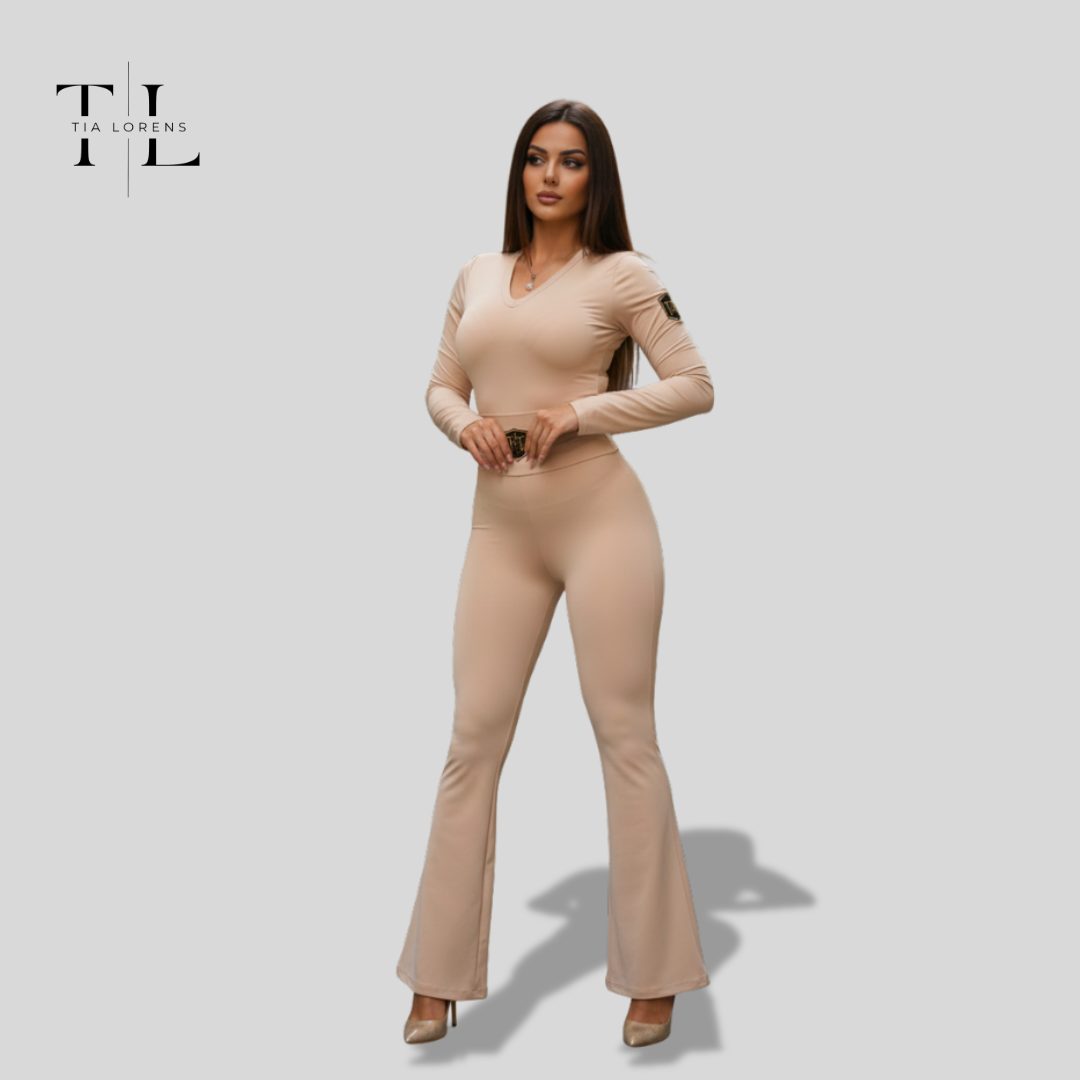 Tia Lorens Nude Flare Elegance