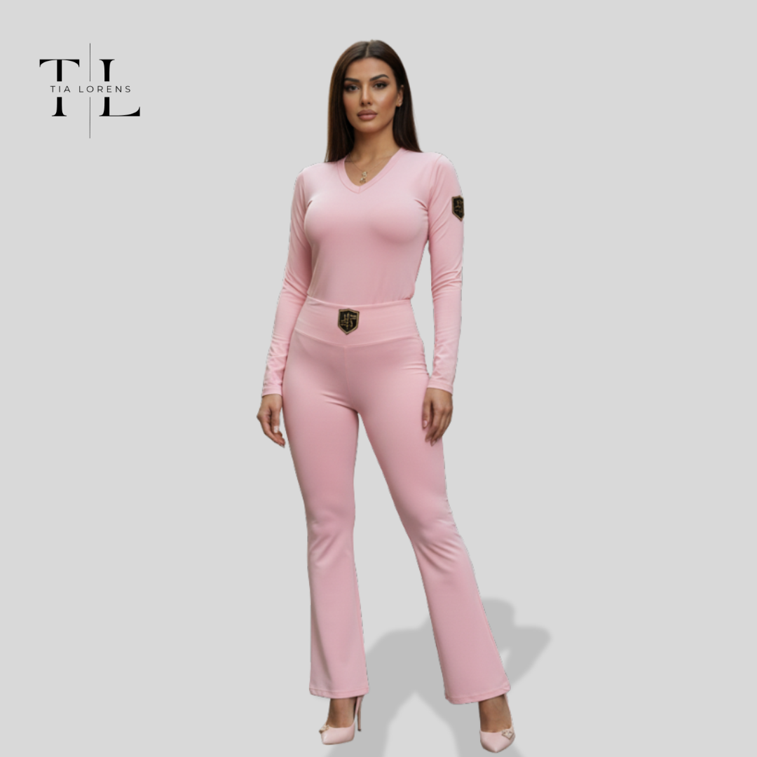 Tia Lorens Elegance Barbie Pink Flare