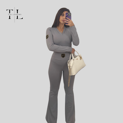 Tia Lorens Silver Mist Flare