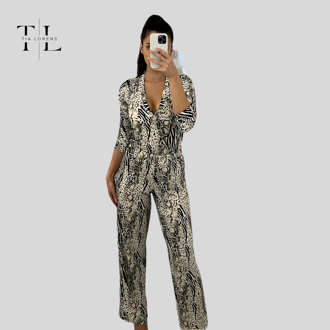 Tia Lorens Black & White Glam Set