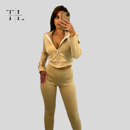 Tia Lorens Beige Allure