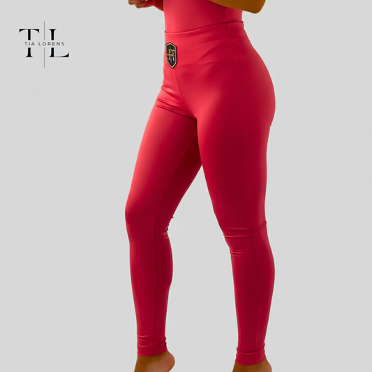 Tia Lorens Pink Leggings