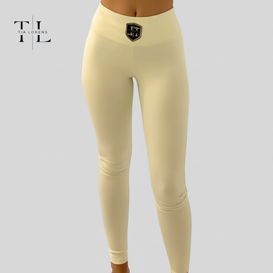 Tia Lorens White Leggings
