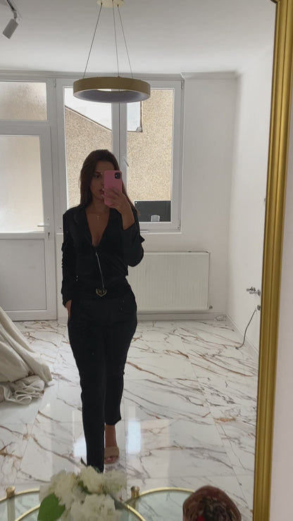 Tia Lorens Black Tracksuit