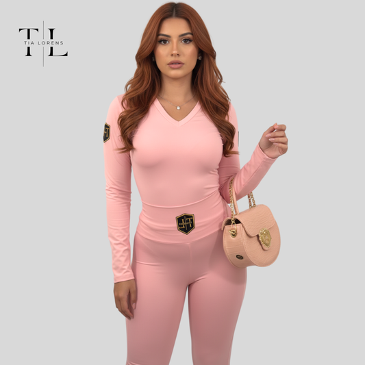 Tia Lorens Elegance Barbie Pink Flare