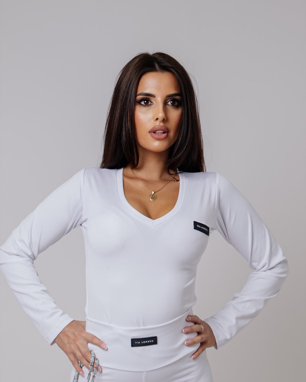 White Luxe Top